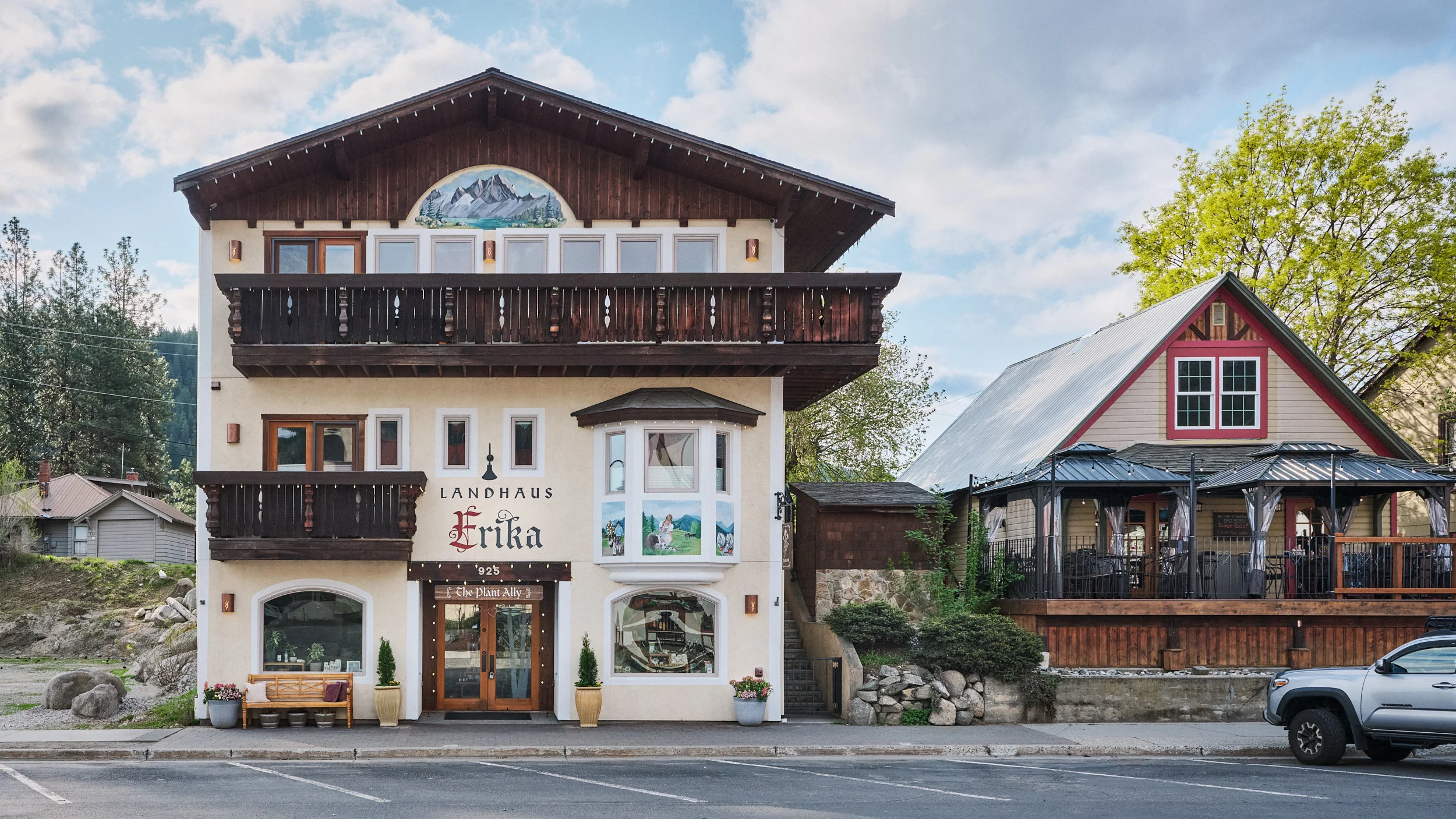 View of Landhaus Erika Exterior facade