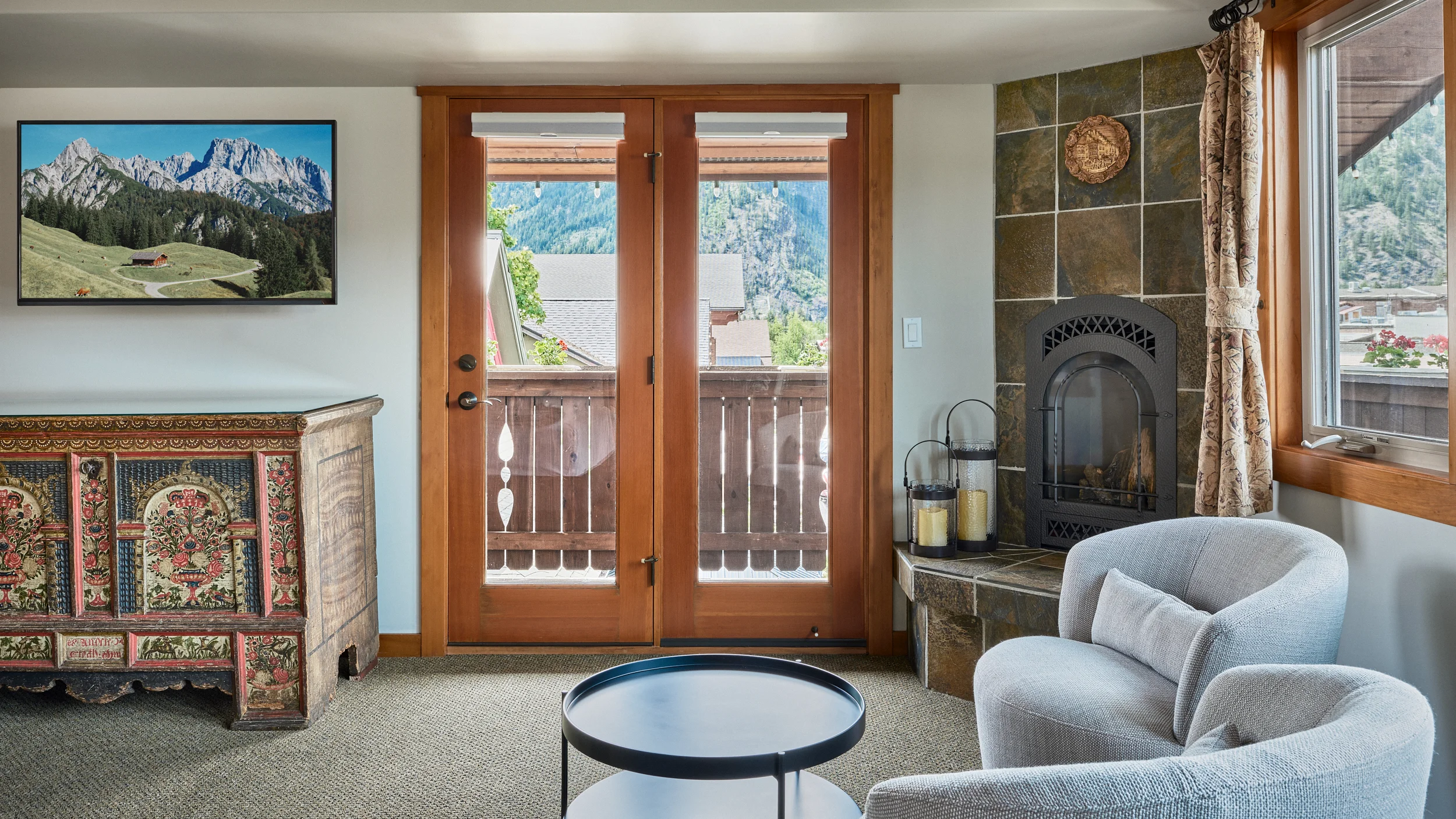 Landhaus Erika Summer Suite Sitting area view